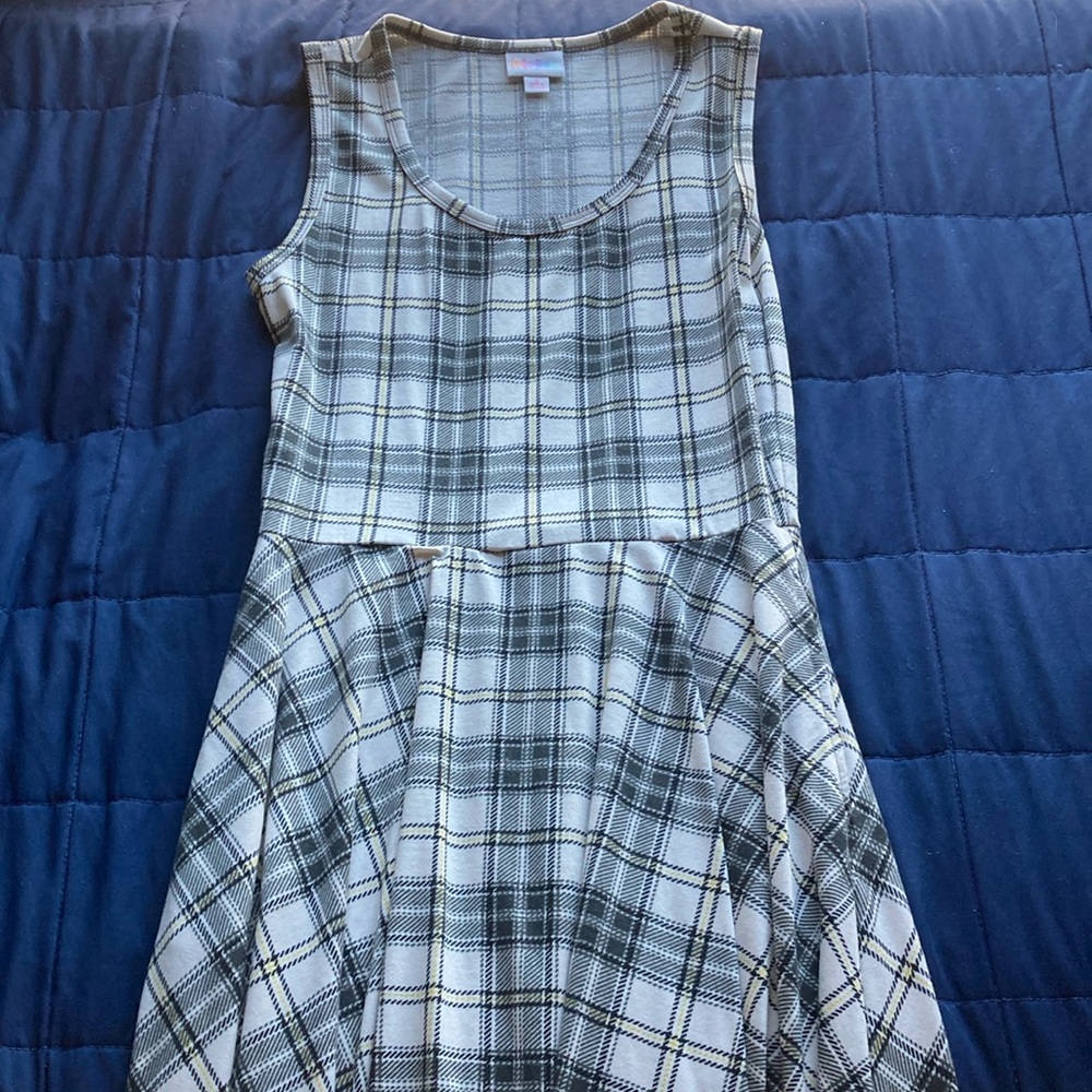 Lularoe Plaid dress